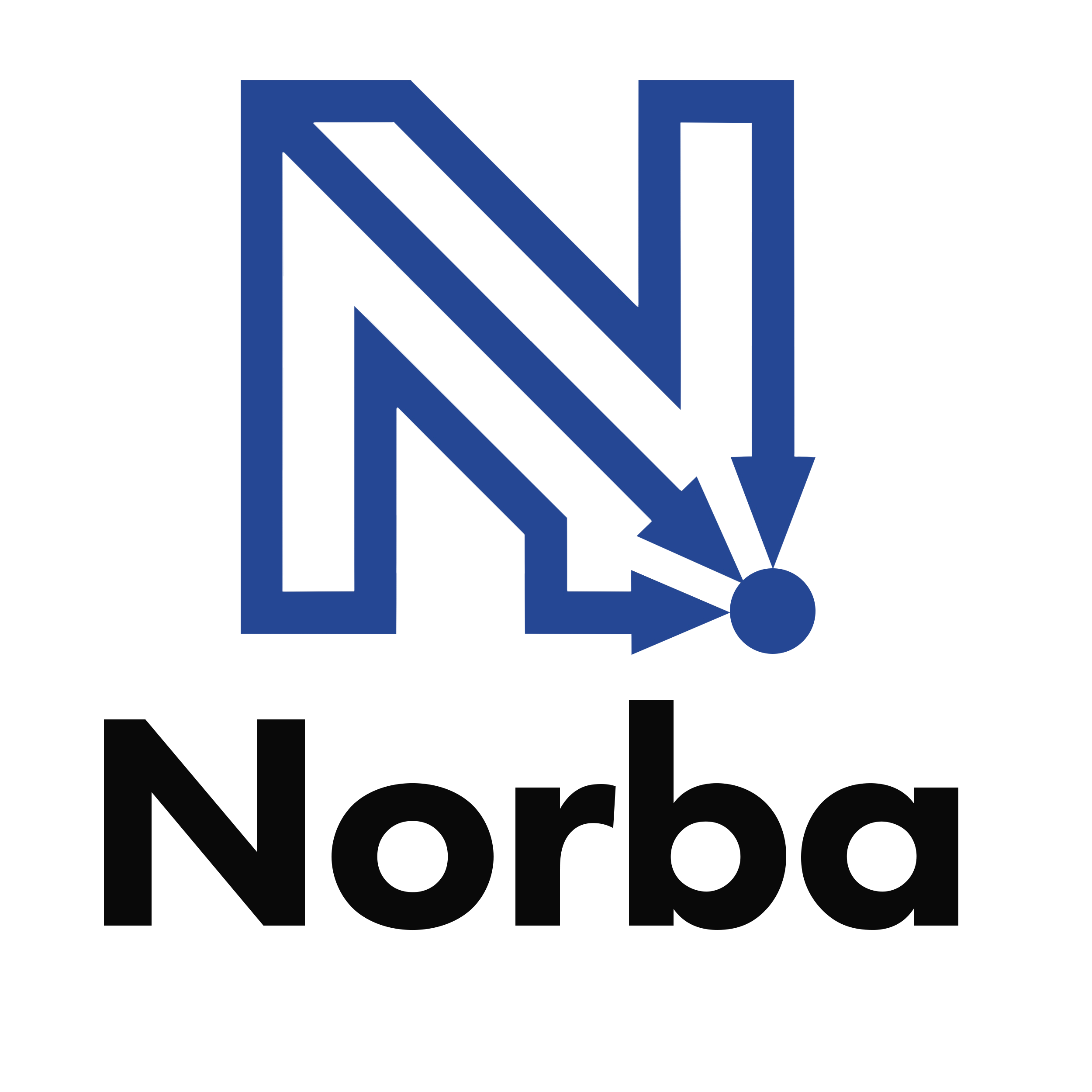 white logo